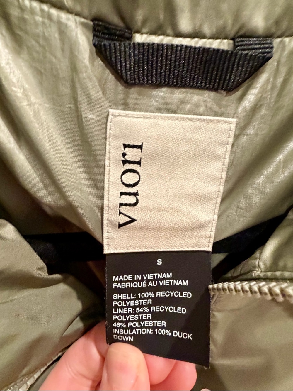 Vuori Hillside Down Jacket - Laurel - Picture 6 of 6
